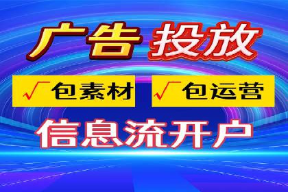 行业领先企业背后的信息流代运营案例